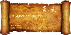 Ringbauer Anita névjegykártya